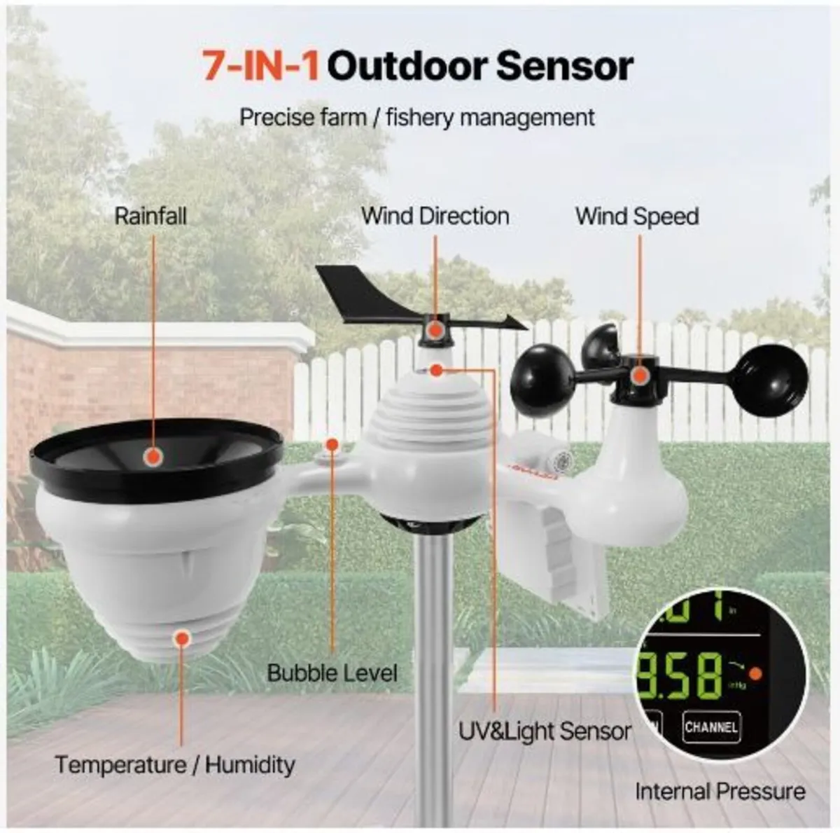 7-in-1 Wi-Fi Weather Station - Image 3