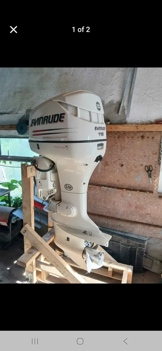 Evinrude 115hp oil injection - Image 1