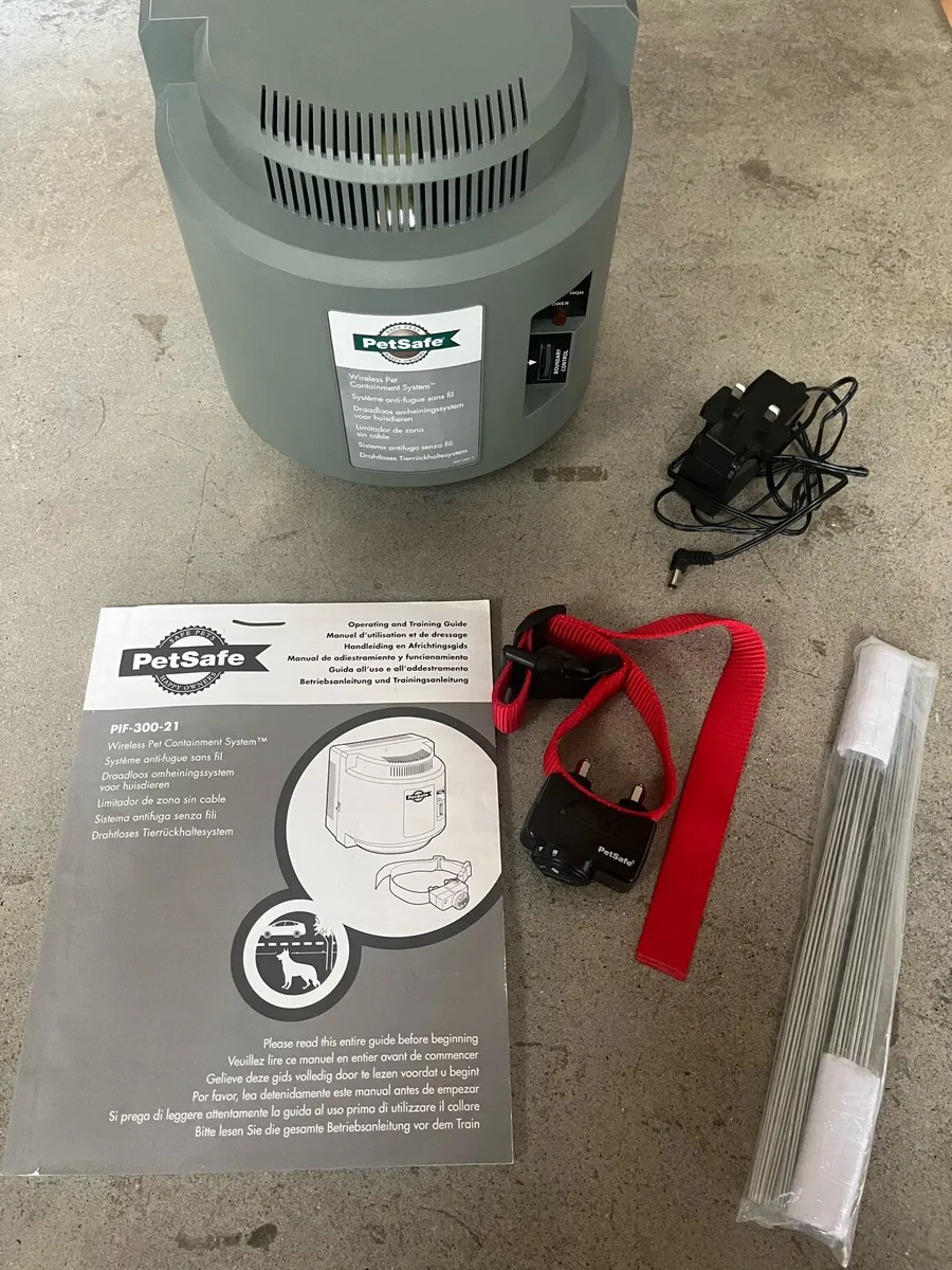 Petsafe wireless pet containment system PIF-300-21 - Image 1