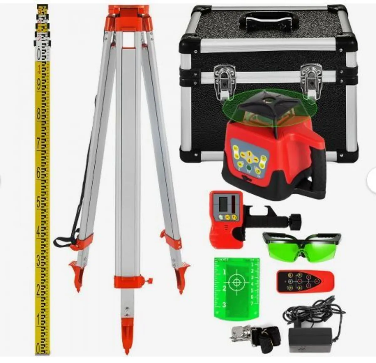 Green Rotary Laser Level Kit - Image 2