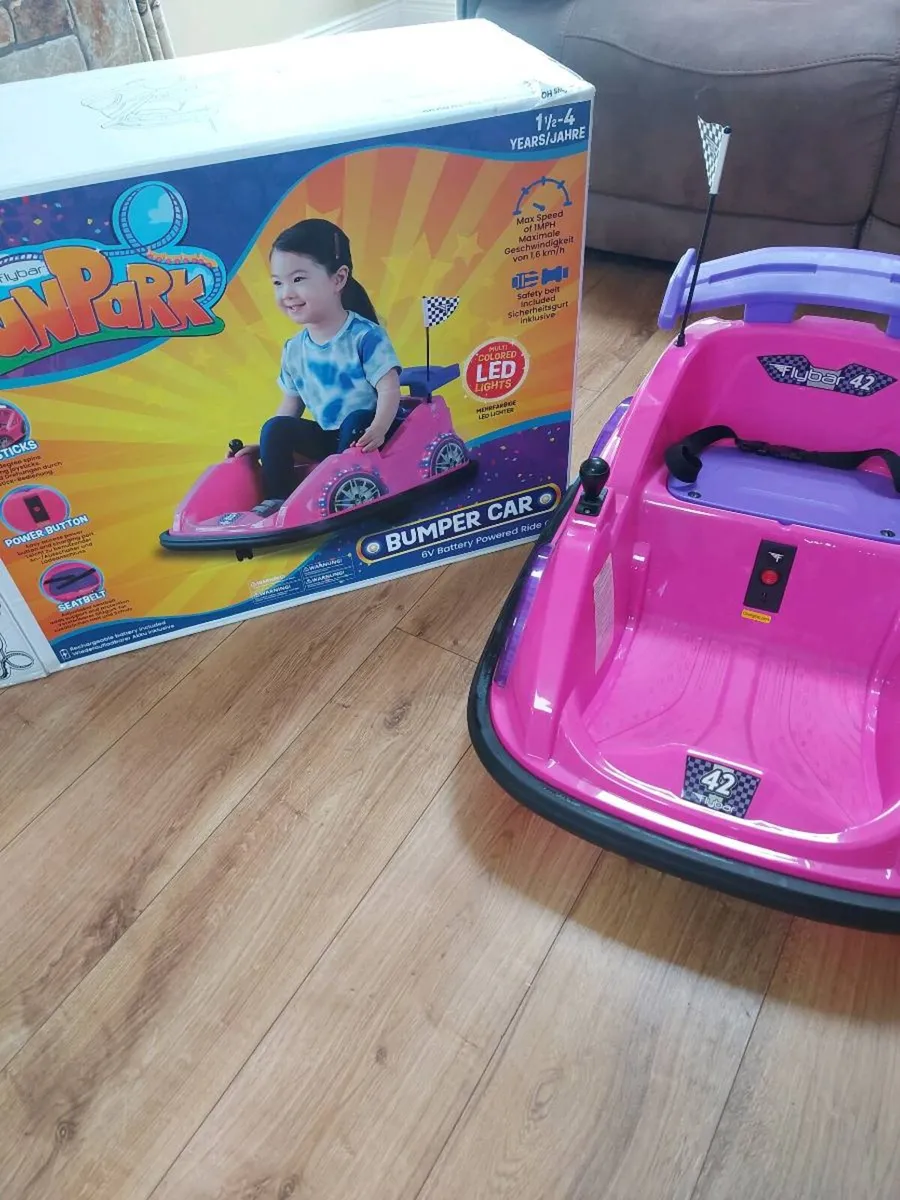 Kida Pink electric car - Image 4