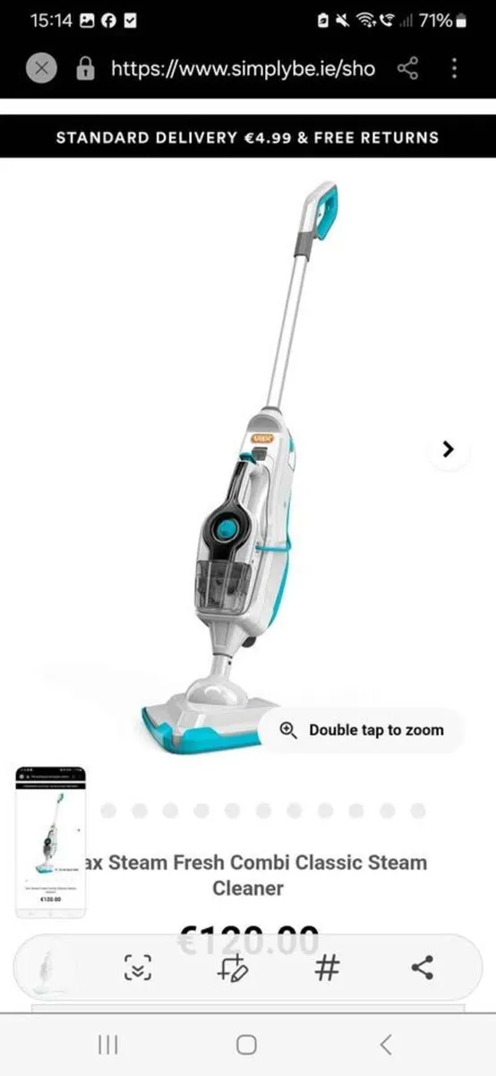 Vax Steam Fresh Combi Classic Steam cleaner - Image 4