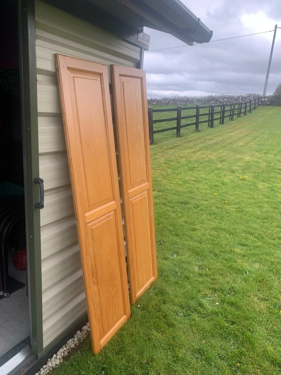 Solid Oak Wardrobe Doors - Image 2