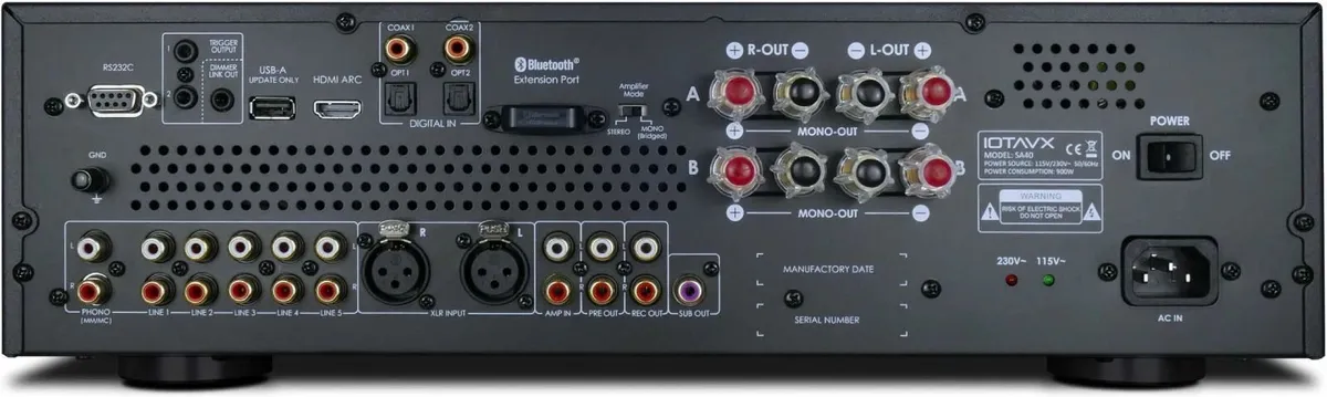 IOTAVX SA40 INTEGRATED AMPLIFIER (BRAND NEW) - Image 3