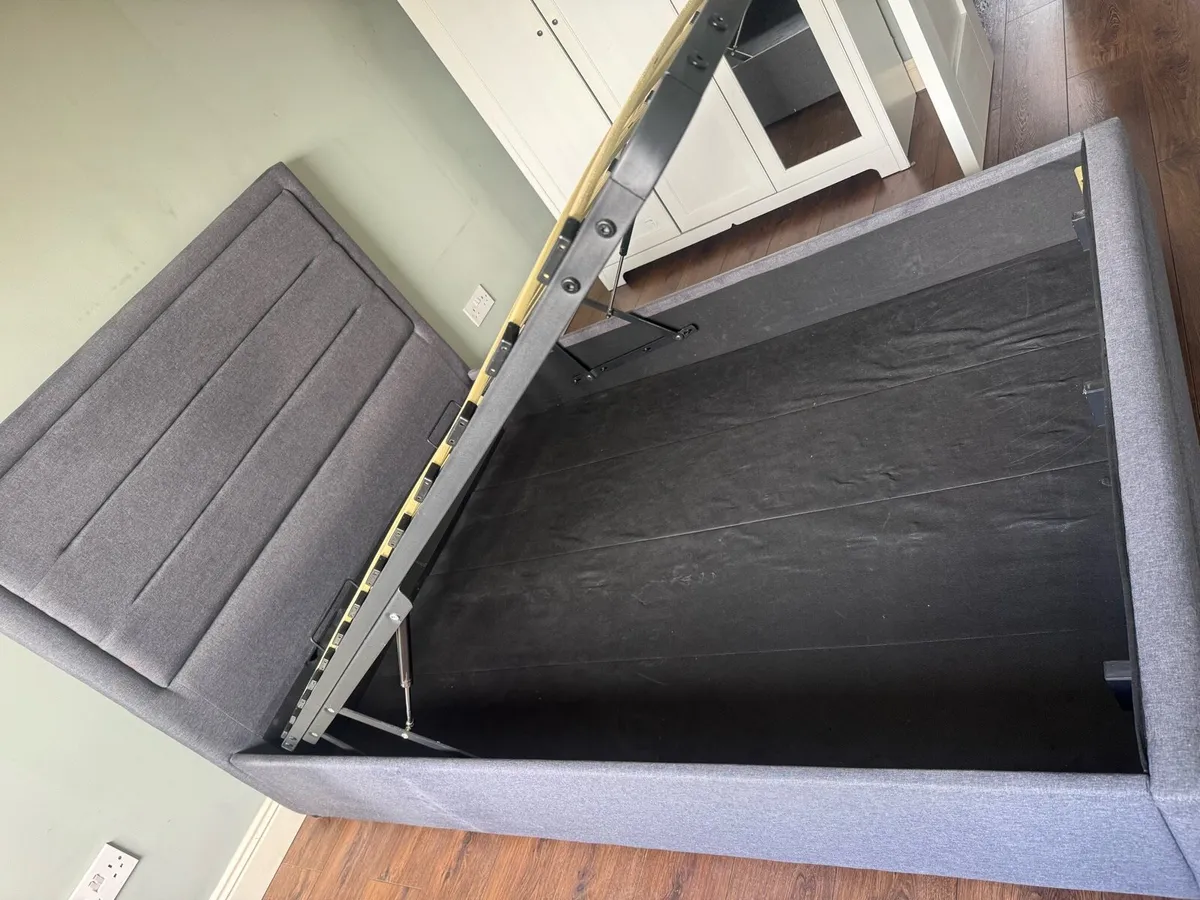 Storage bed frame for sale - Image 3