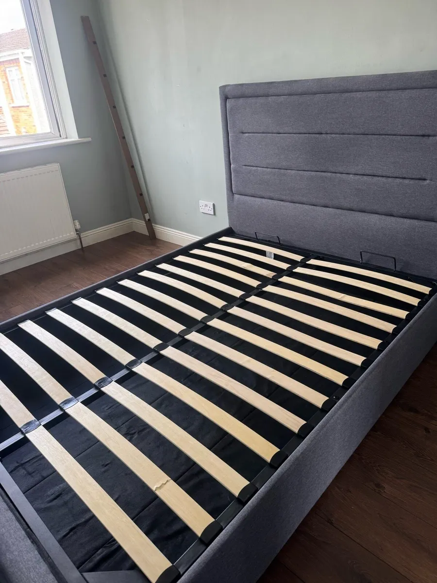 Storage bed frame for sale - Image 1