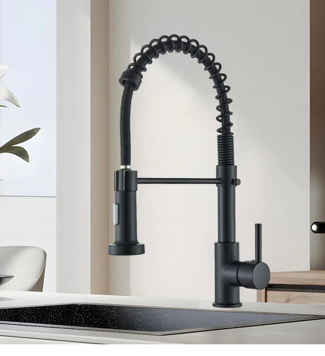 Black kitchen tap NEW - Image 3