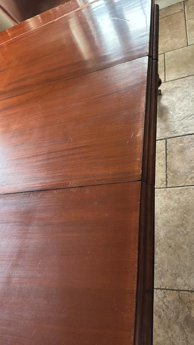 Antique mahogany table - Image 4
