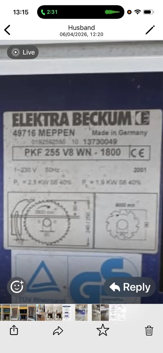 Sliding table saw - Image 4
