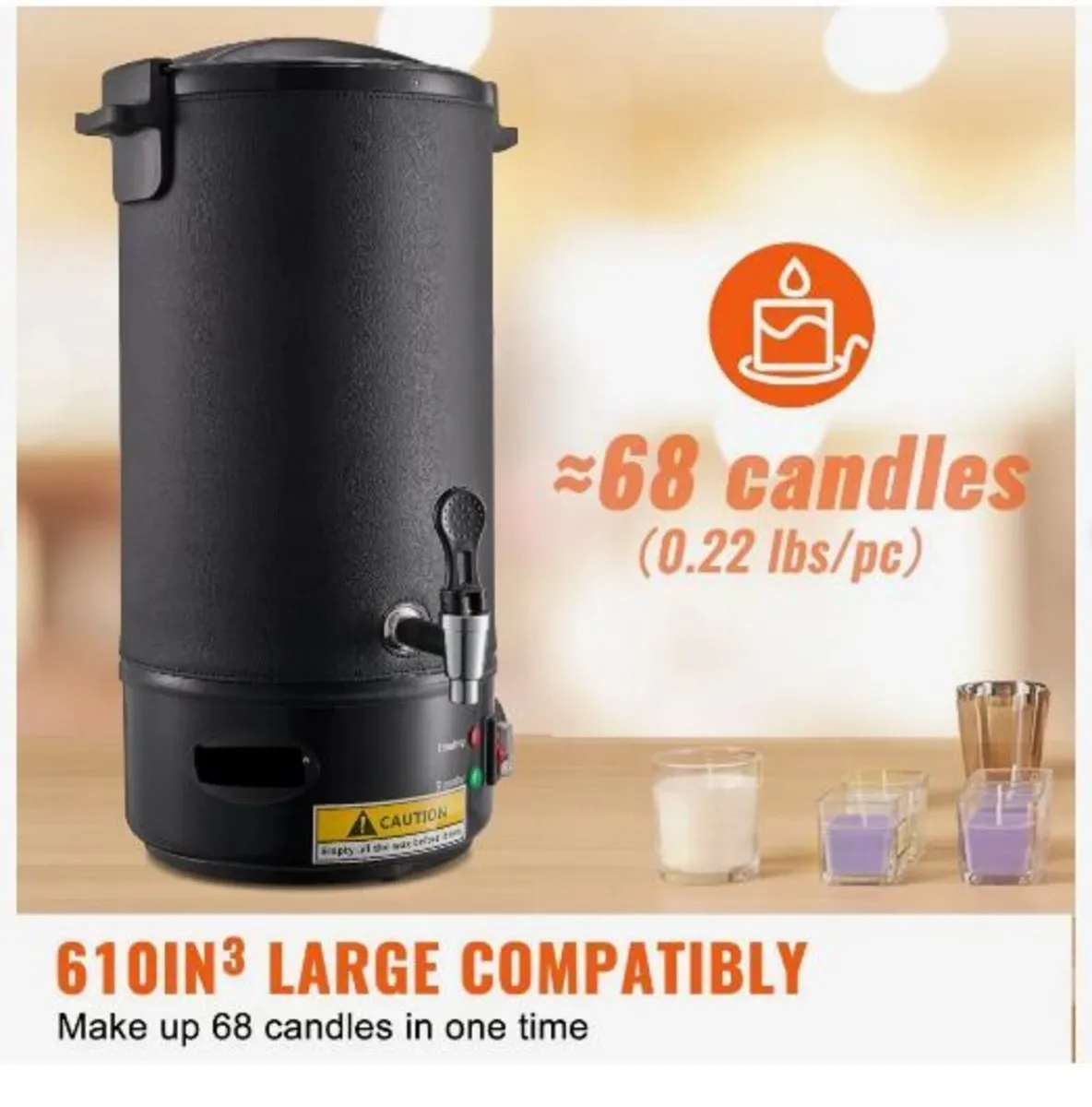 Wax Melter for Candle Making 10Liter - Image 3