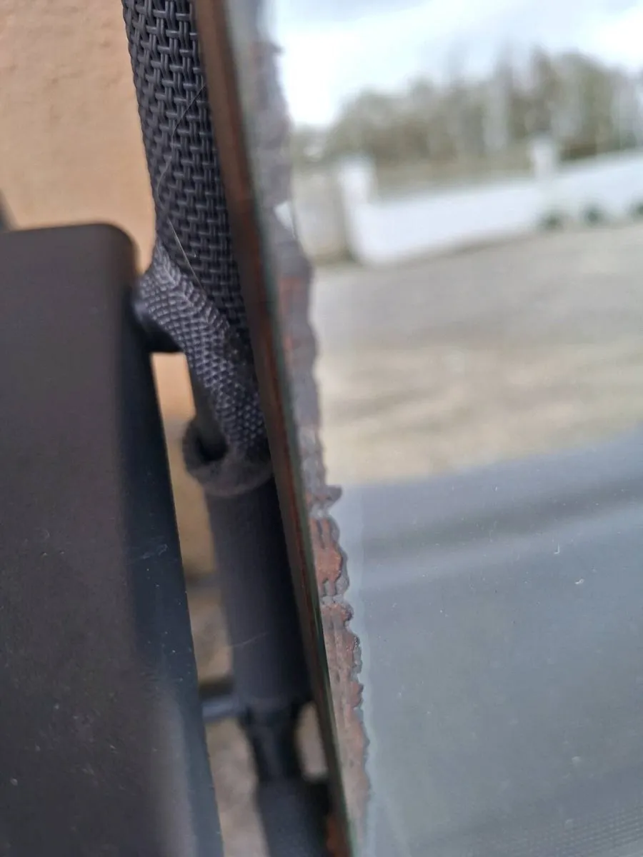 Heavy antique mirror - Image 3