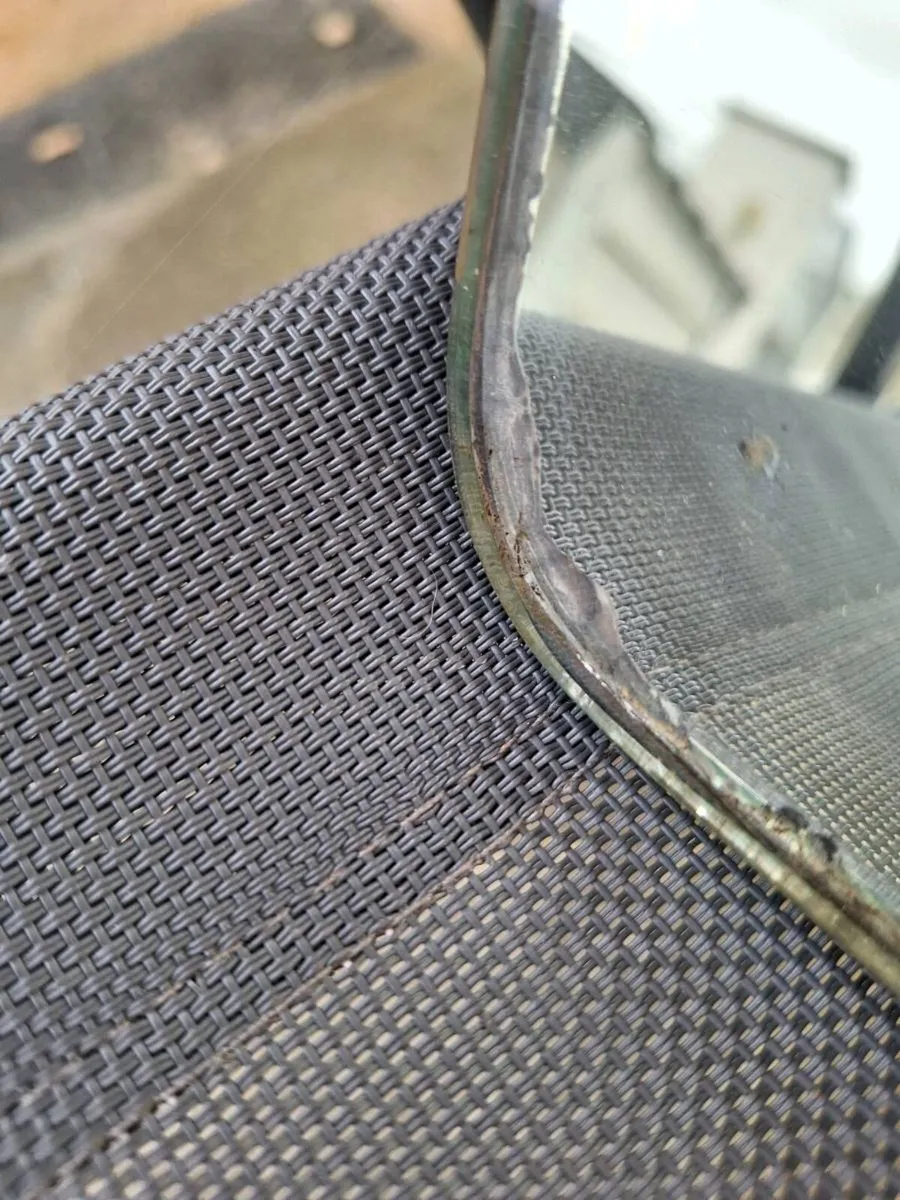 Heavy antique mirror - Image 4