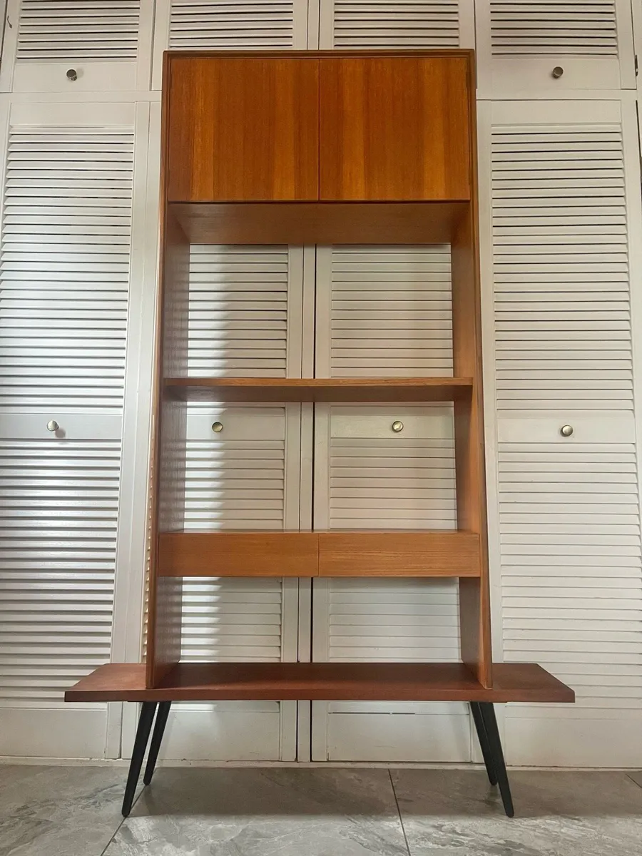 Mid century G Plan book & drinks - Image 1