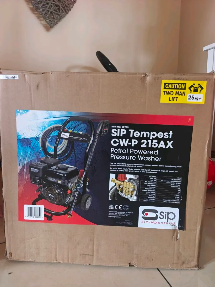 SIP TEMPEST CW-P 215AX Petrol Pressure Washer 7hp