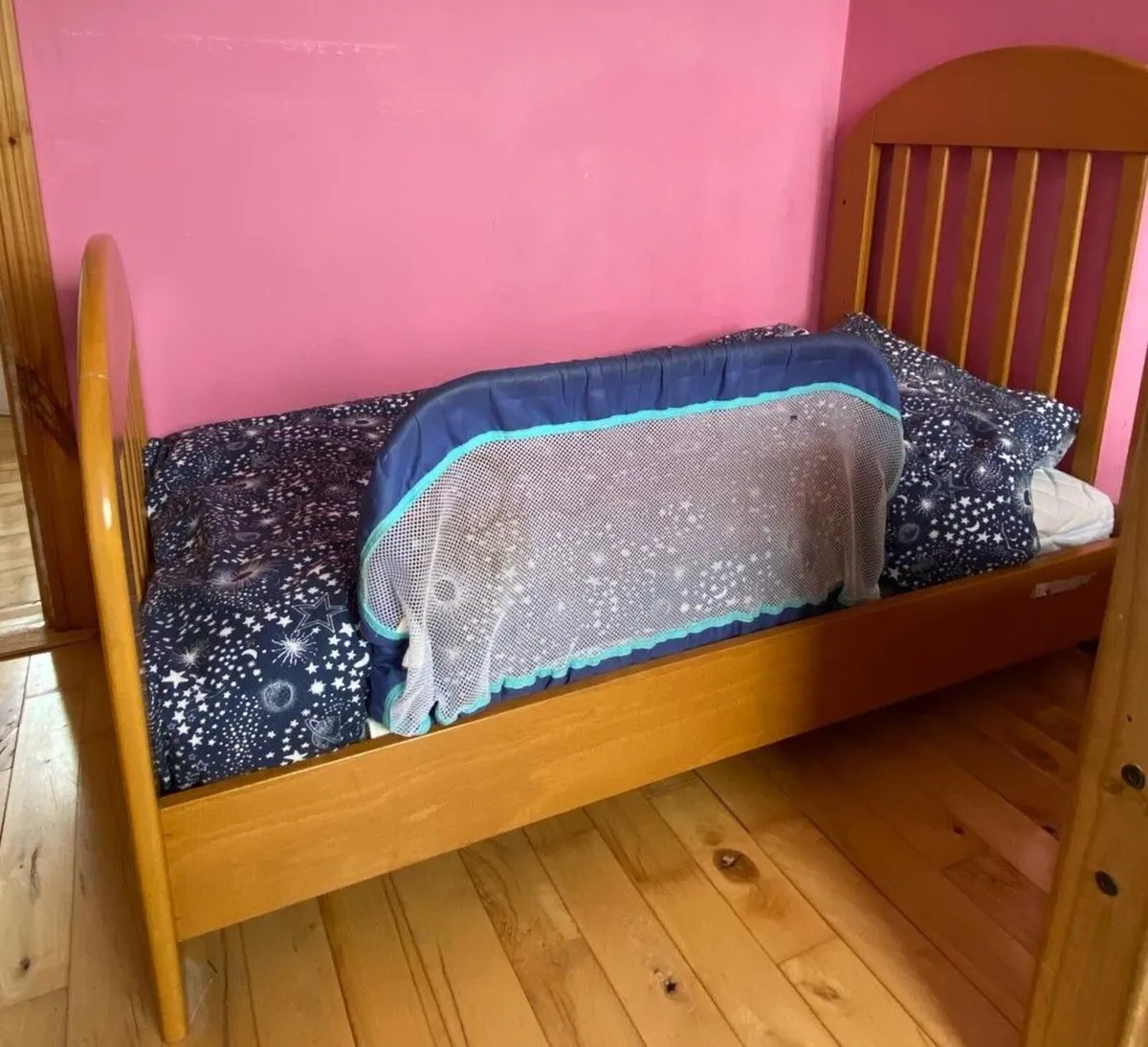 Cot Bed & Stairs / Door Gates - Image 1