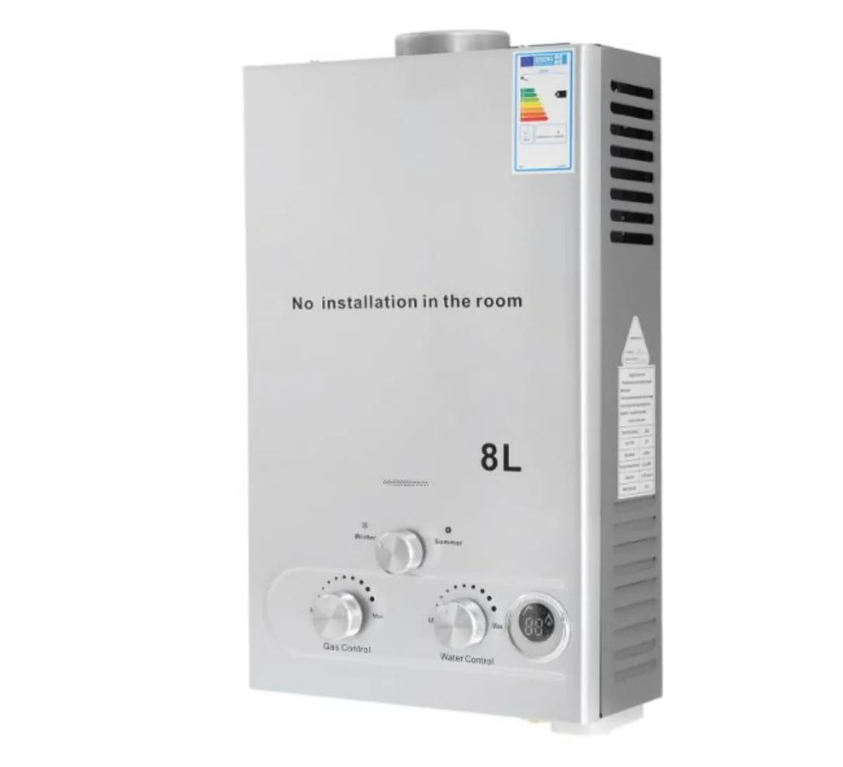 8 Litre Gas Instantaneous Water Heater - Image 1