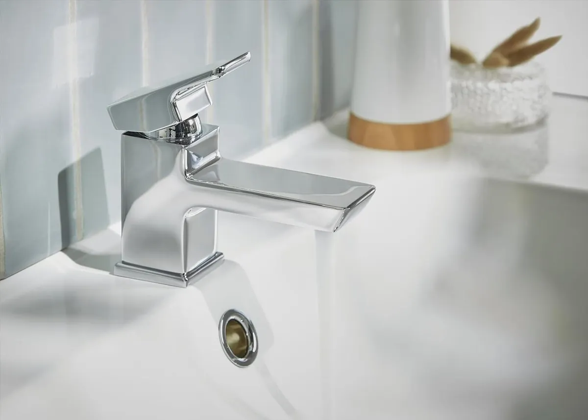 COB BAS C Colbalt Basin Mixer - Chrome - Image 4