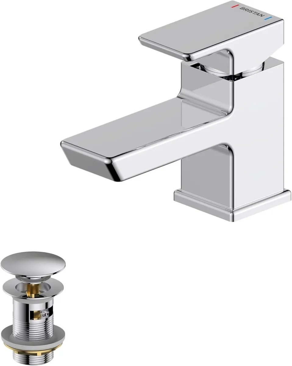 COB BAS C Colbalt Basin Mixer - Chrome - Image 1