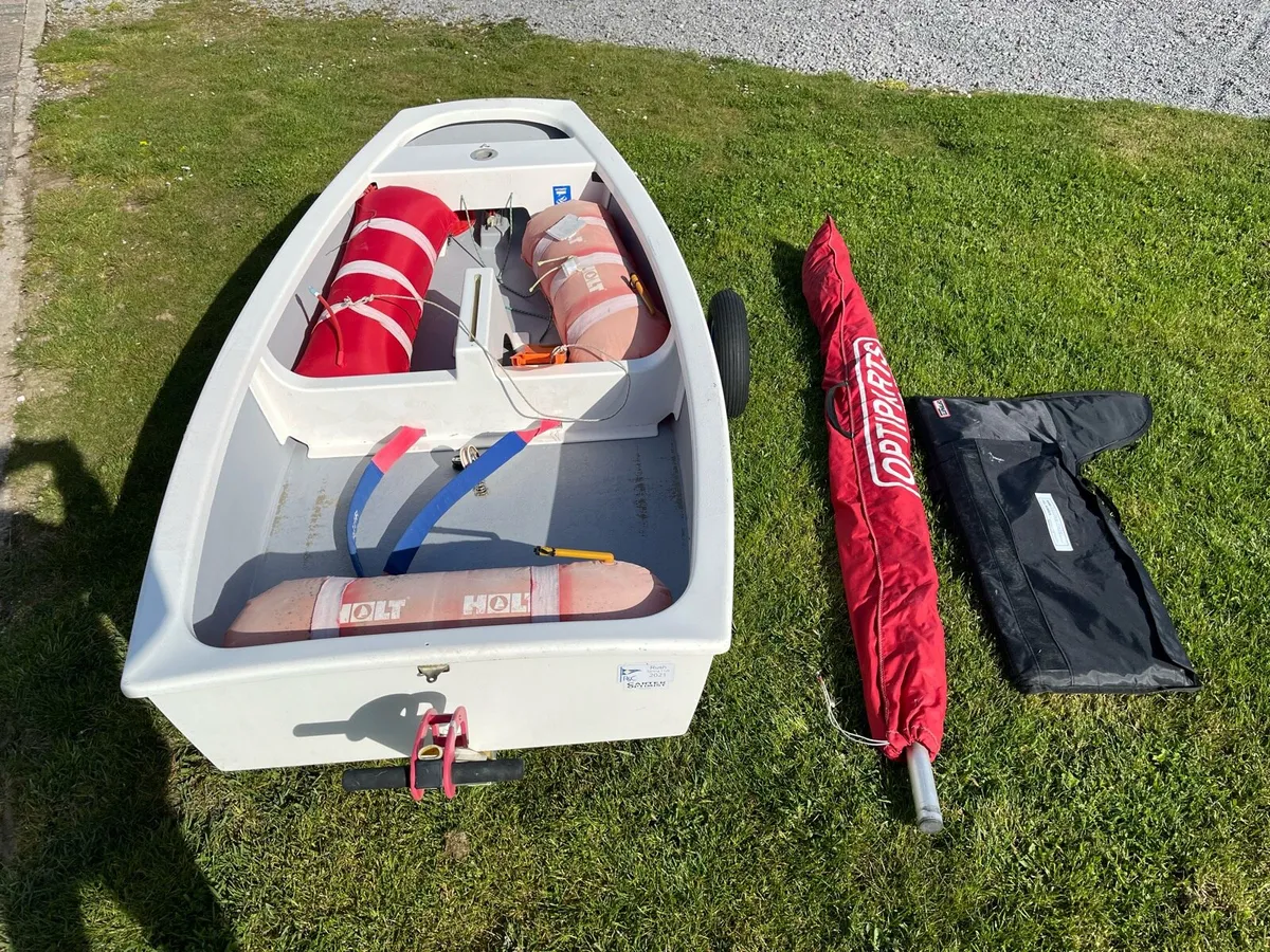 Optimist Sailing Dinghy - Image 2
