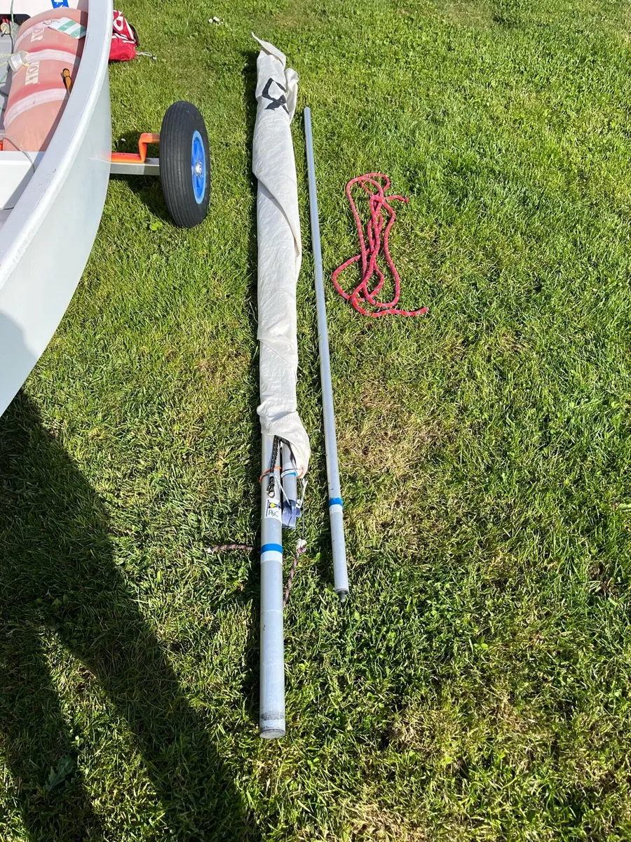 Optimist Sailing Dinghy - Image 4