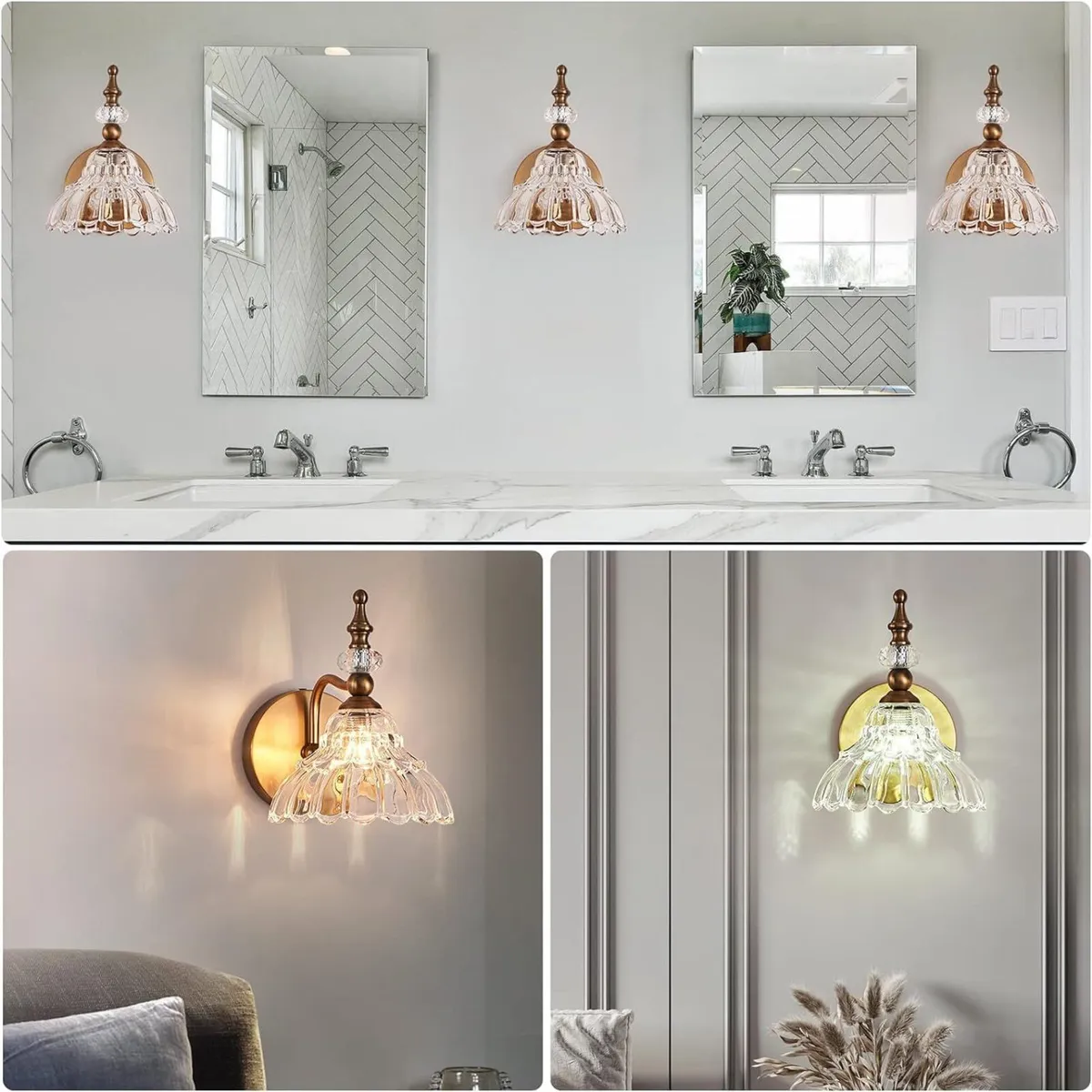 Retro Wall Light Bathroom Vanity Lights Fixture - Image 3