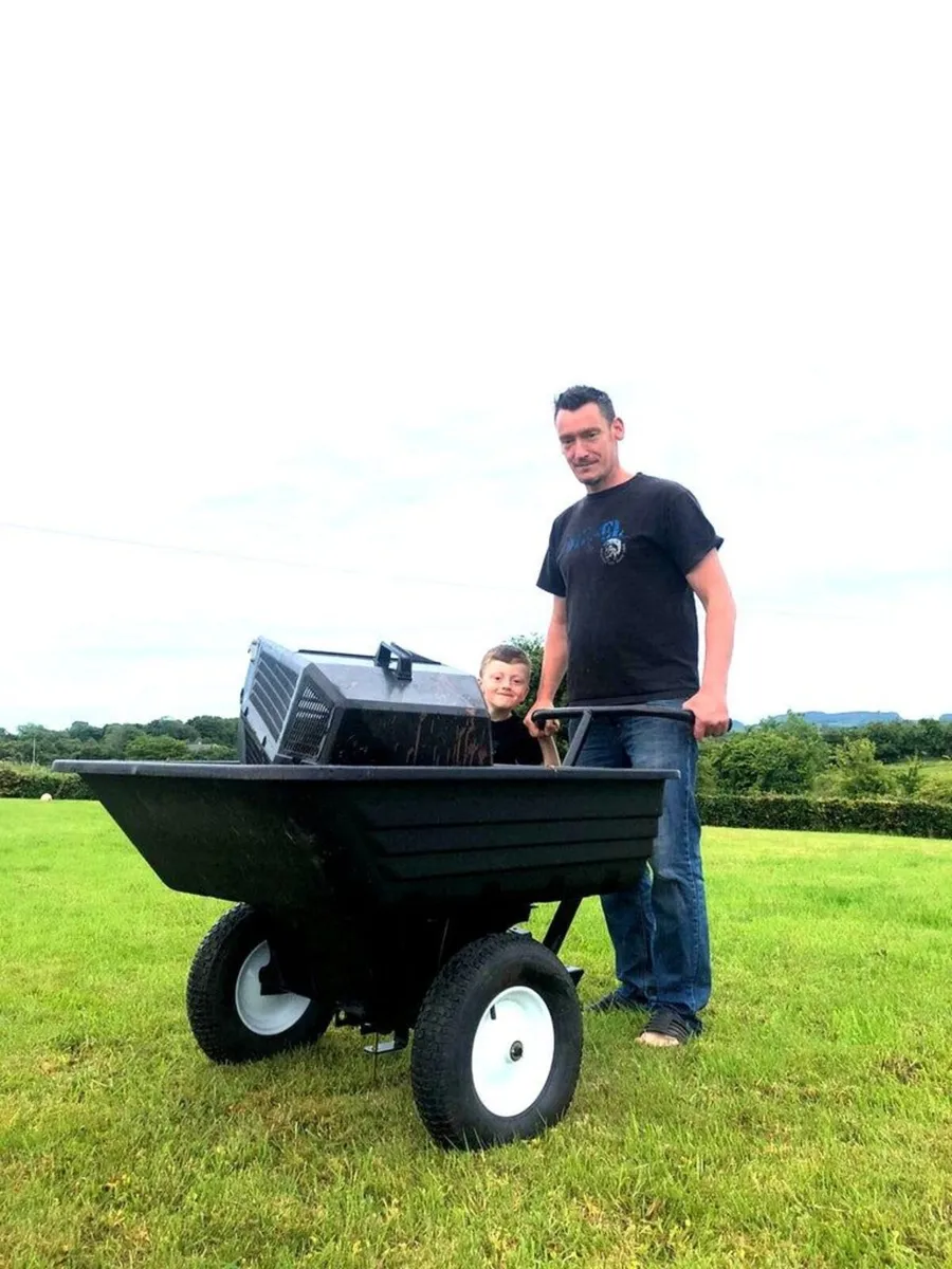 Quad / Lawnmower Wheelbarrow Trailer ..Free delive - Image 4