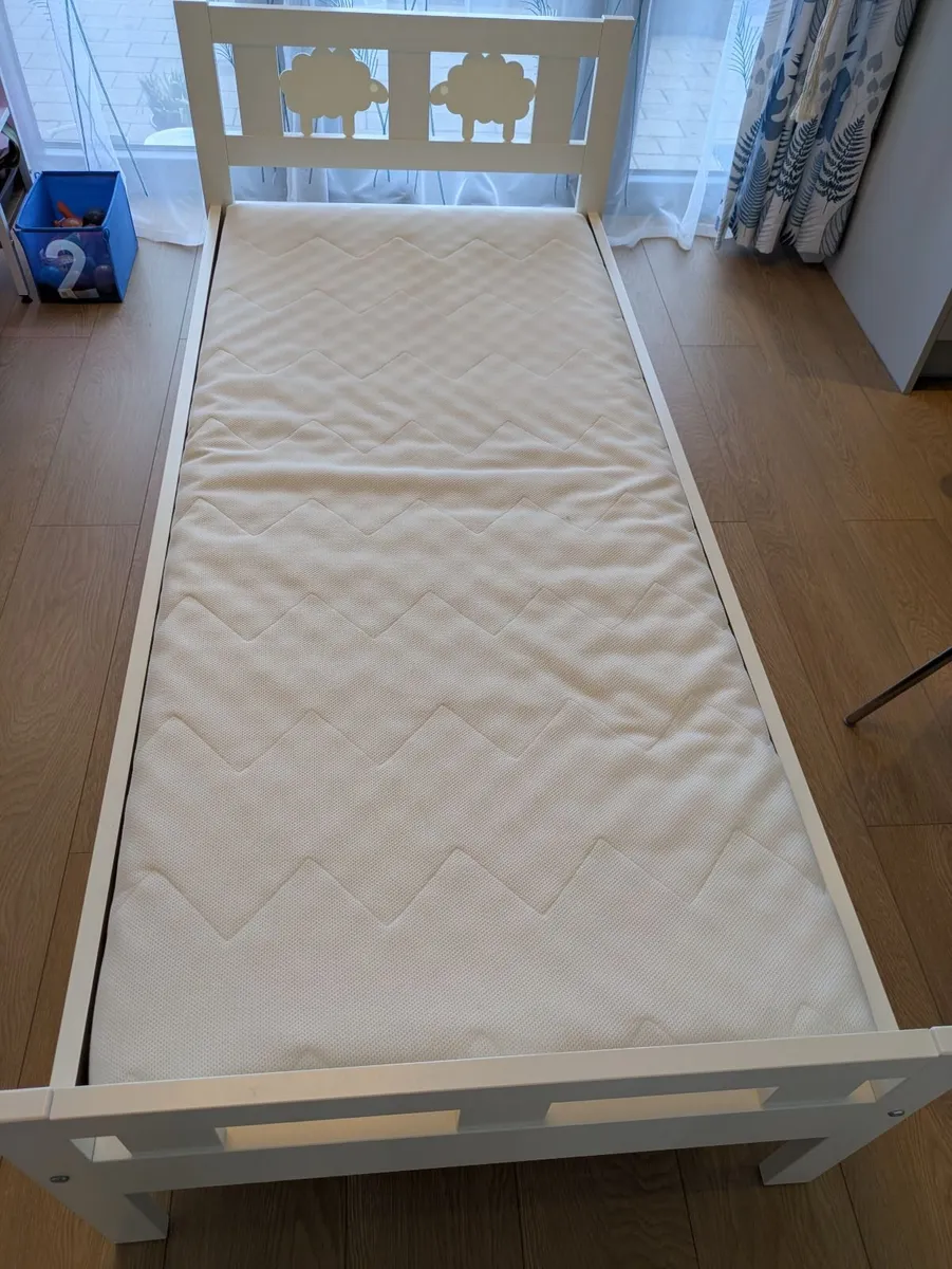 Ikea Kritter Bedframe with slatted bed base - Image 2