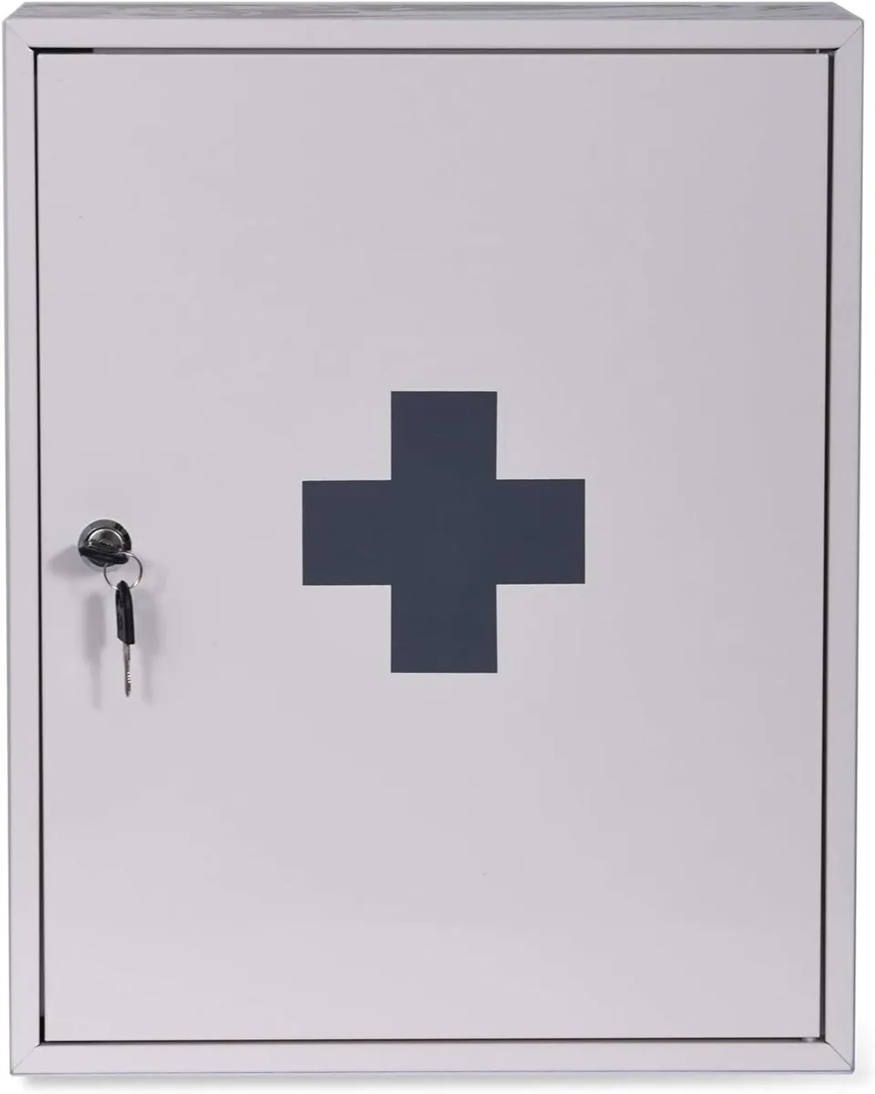 Medicine First Aid Medical Wall Mounted Cabinet - Image 4