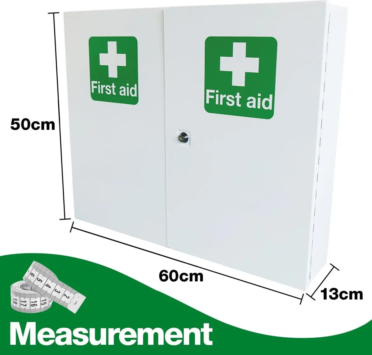 Metal Cabinet Empty - 60 x 50 12.5 cm - Image 2