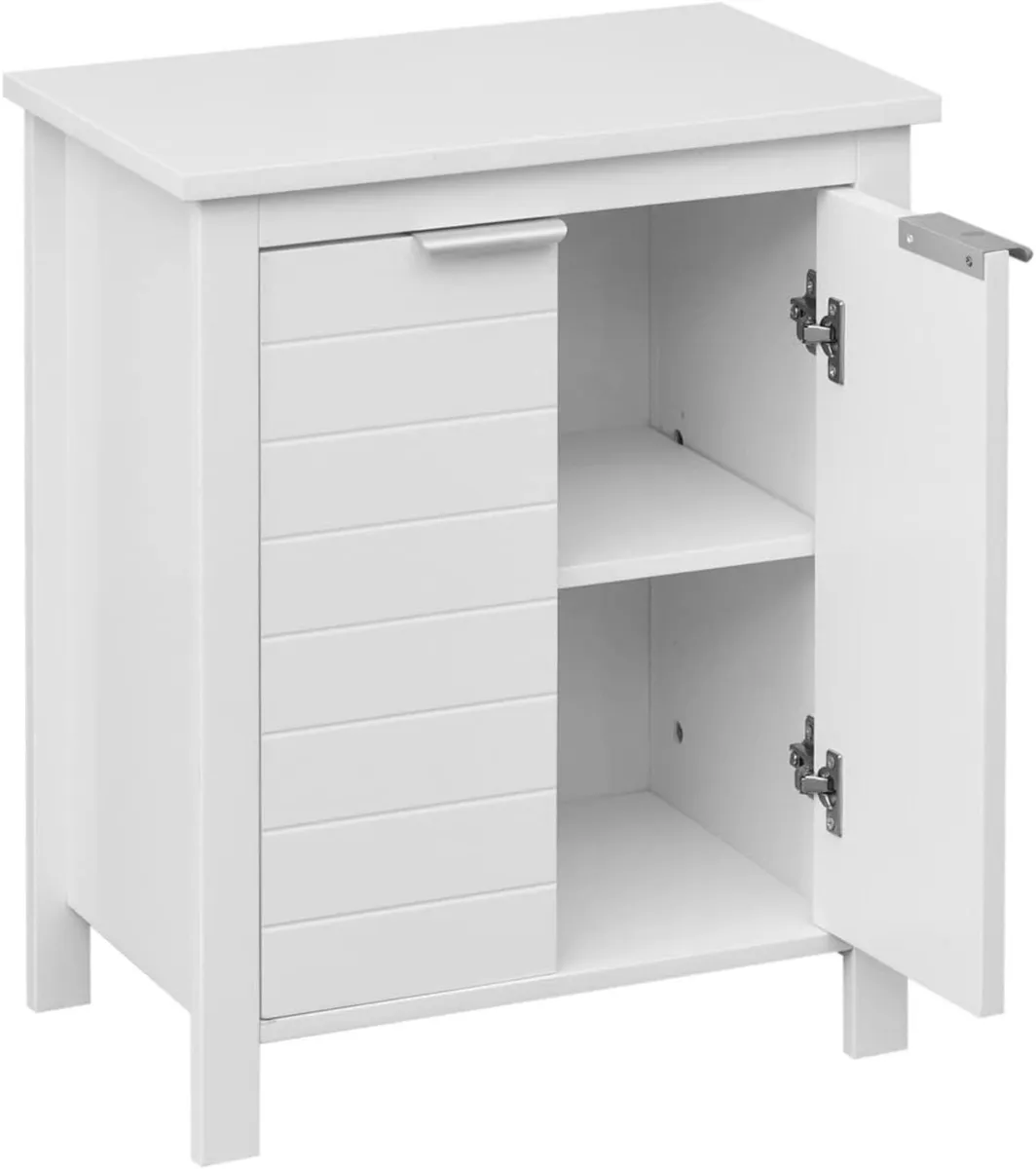 Freestanding Bathroom Cabinet Laundry Entryway - Image 4