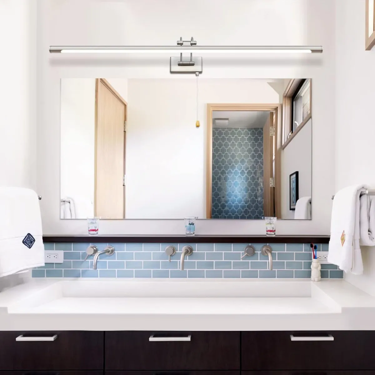 LED Bathroom Mirror Light 90cm Picture with - Image 2