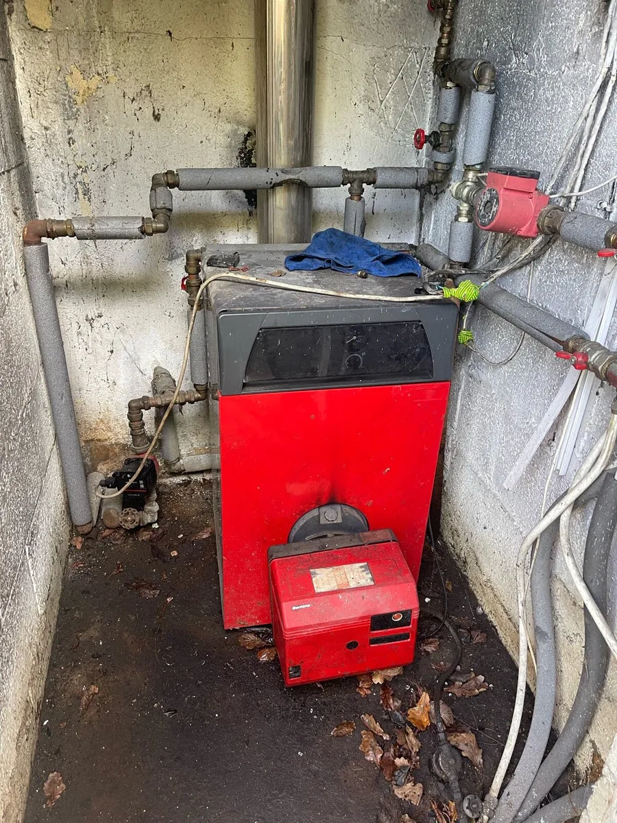 Oil Boiler & Tank - Image 1