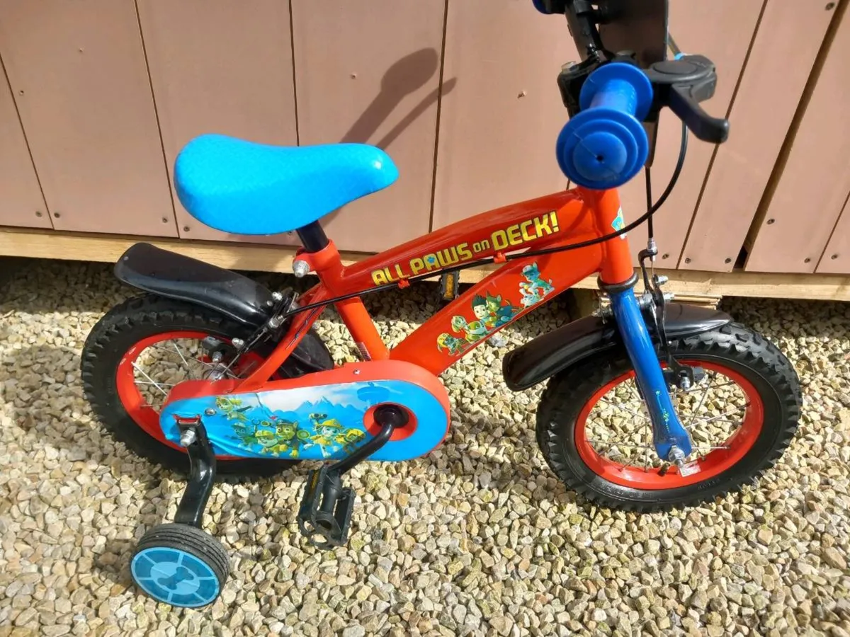 All paws and deck kids bike size 12 inch wheels - Image 2