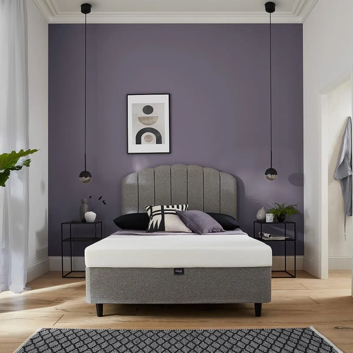 Comfort Rolled Foam Mattress Medium Soft White - Image 2