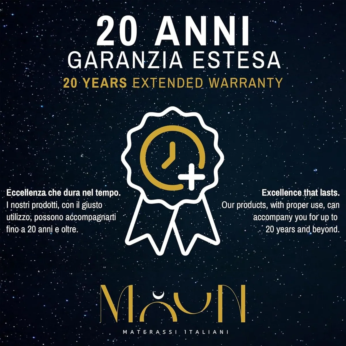 – Double Mattress 140 x 200 cm Waterfoam Hypoaller - Image 3