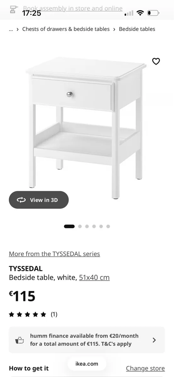 Bedside locker - Image 1