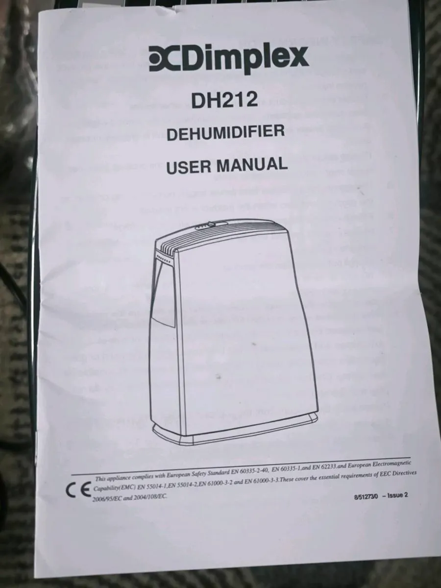 Dimplex DH212 dehumidifier 10 litre - Image 3