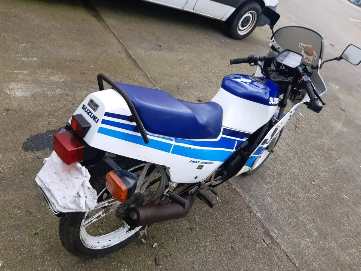 SUZUKI RG 80 GAMMA COMPLETE RESTORATION PROJECT - Image 2
