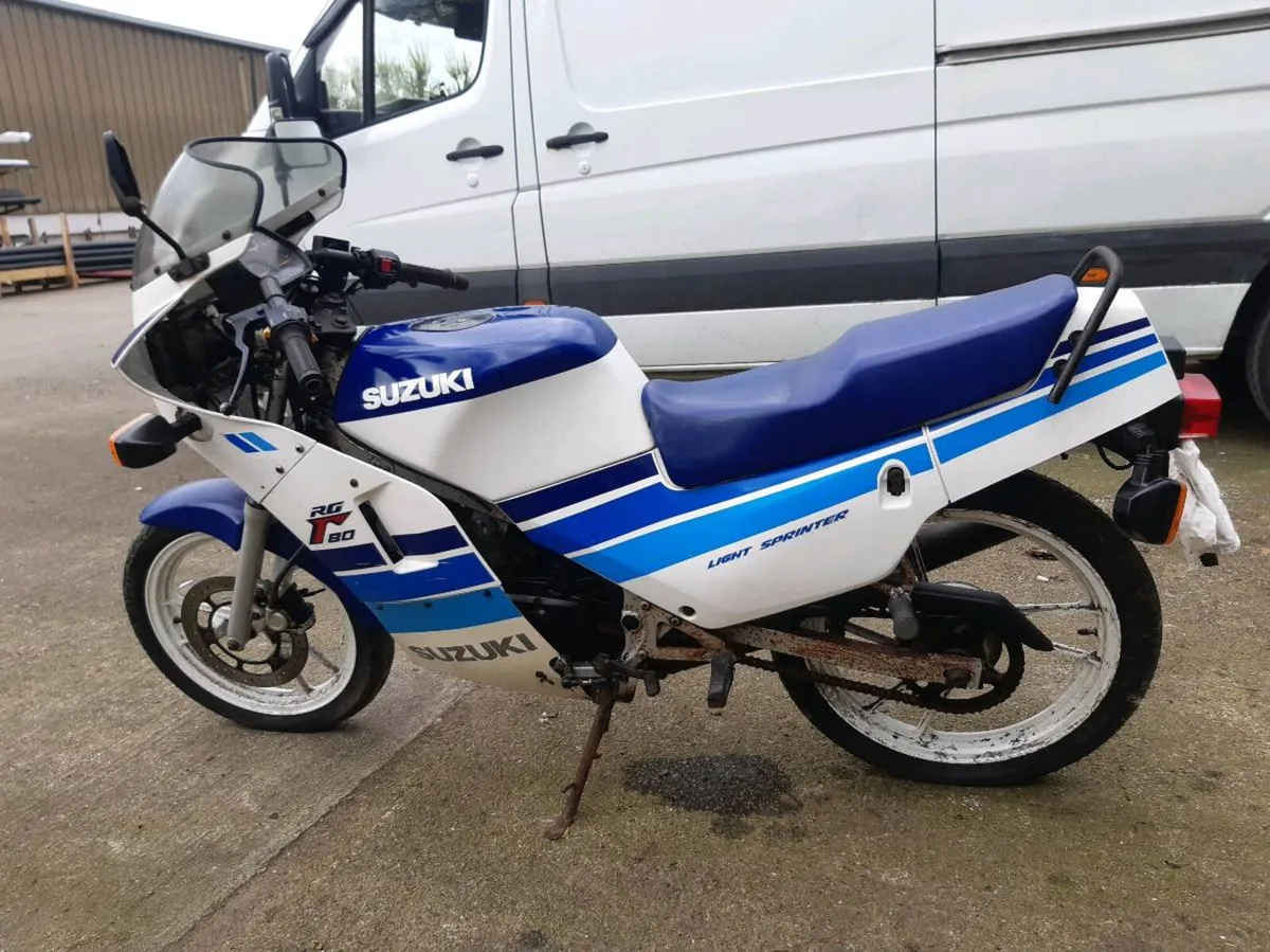 SUZUKI RG 80 GAMMA COMPLETE RESTORATION PROJECT - Image 3