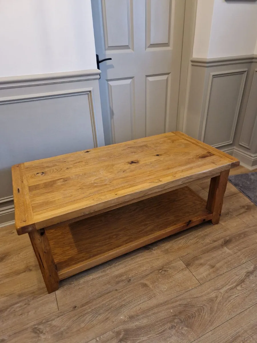 Solid wood coffee table - Image 2