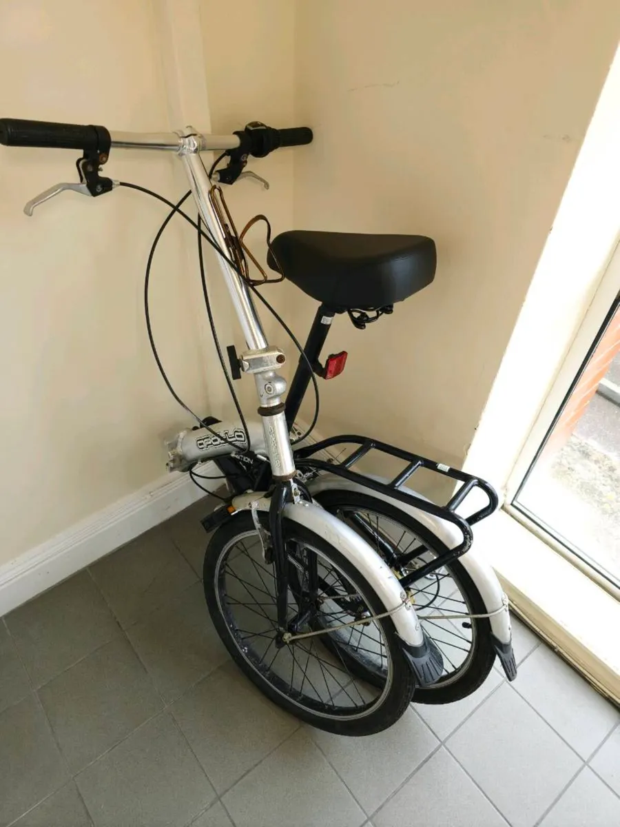 Foldable Bike + Halfords Locker - Image 2