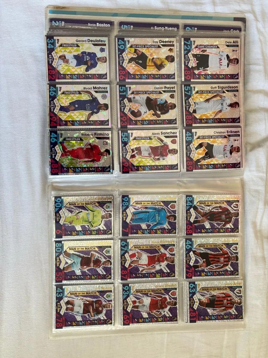 Match attax premier league 2016/17 complete set - Image 3