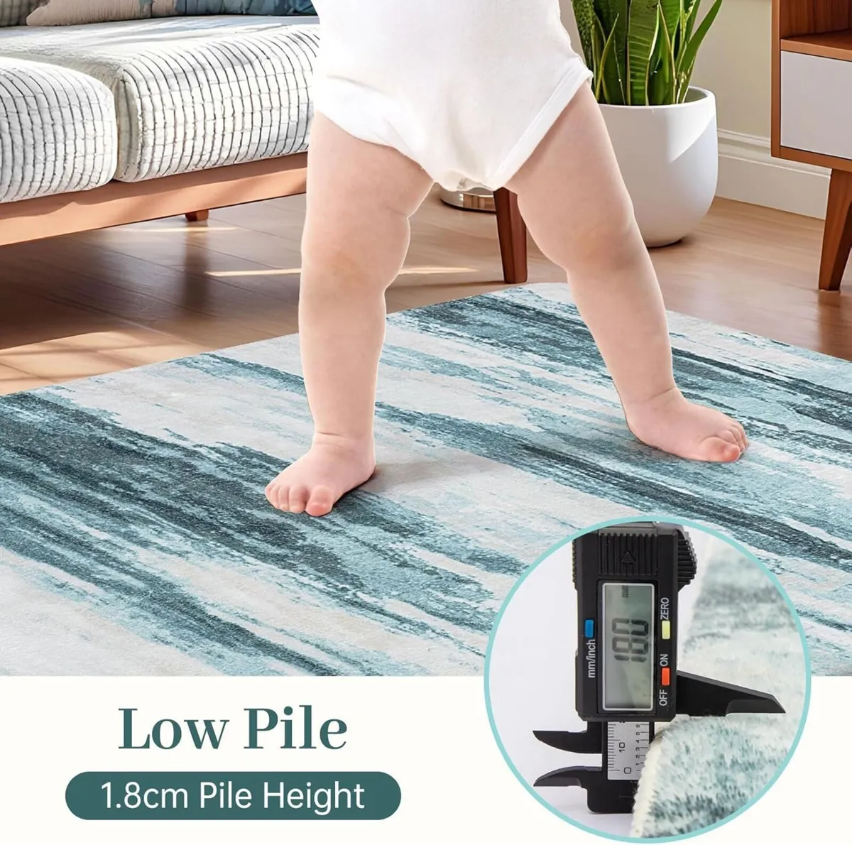 Rugs Living Room 160x200cm Modern Soft Rug - Image 4