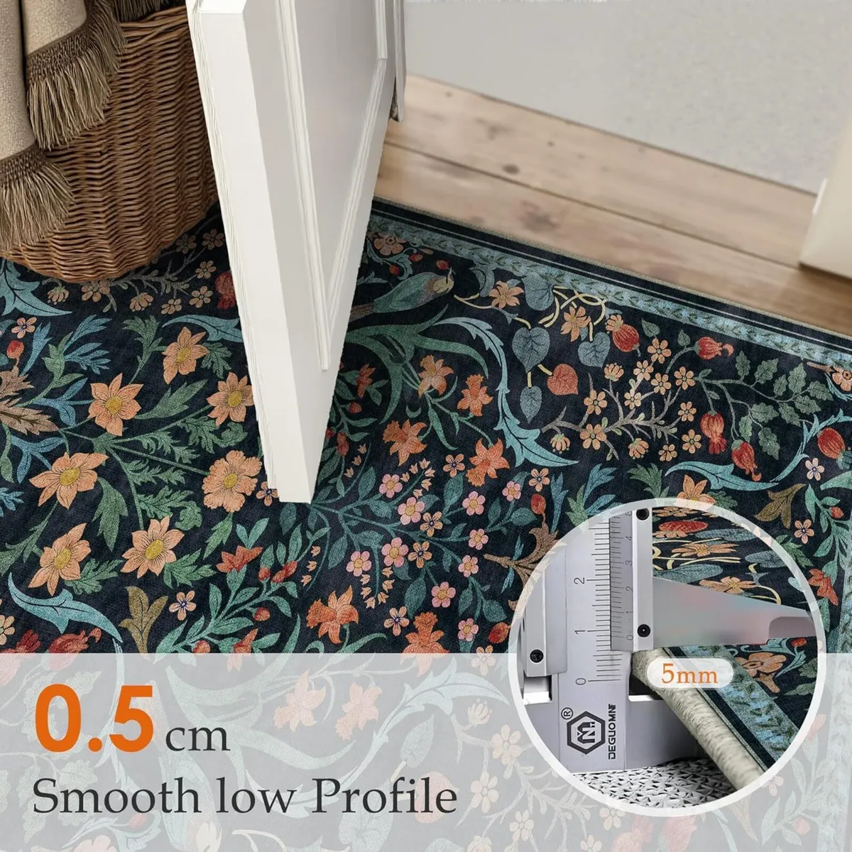 Washable Rug for Living Room 160x230cm Non Slip - Image 3