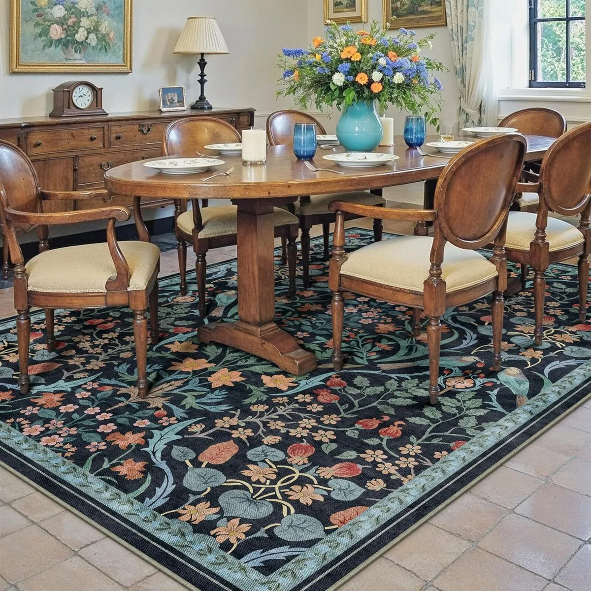 Washable Rug for Living Room 160x230cm Non Slip - Image 4