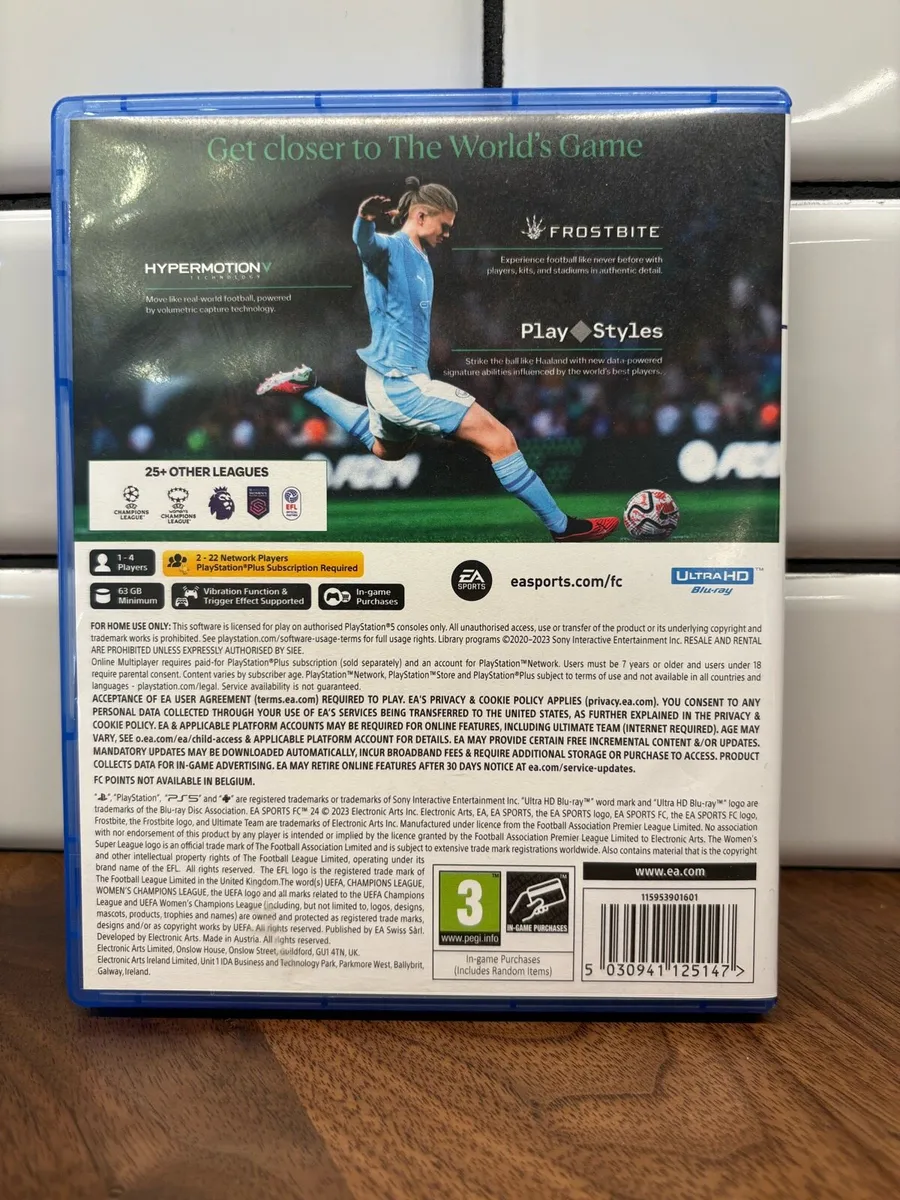 EA Sports FC24 PS5 edition- NEVER USED - Image 2