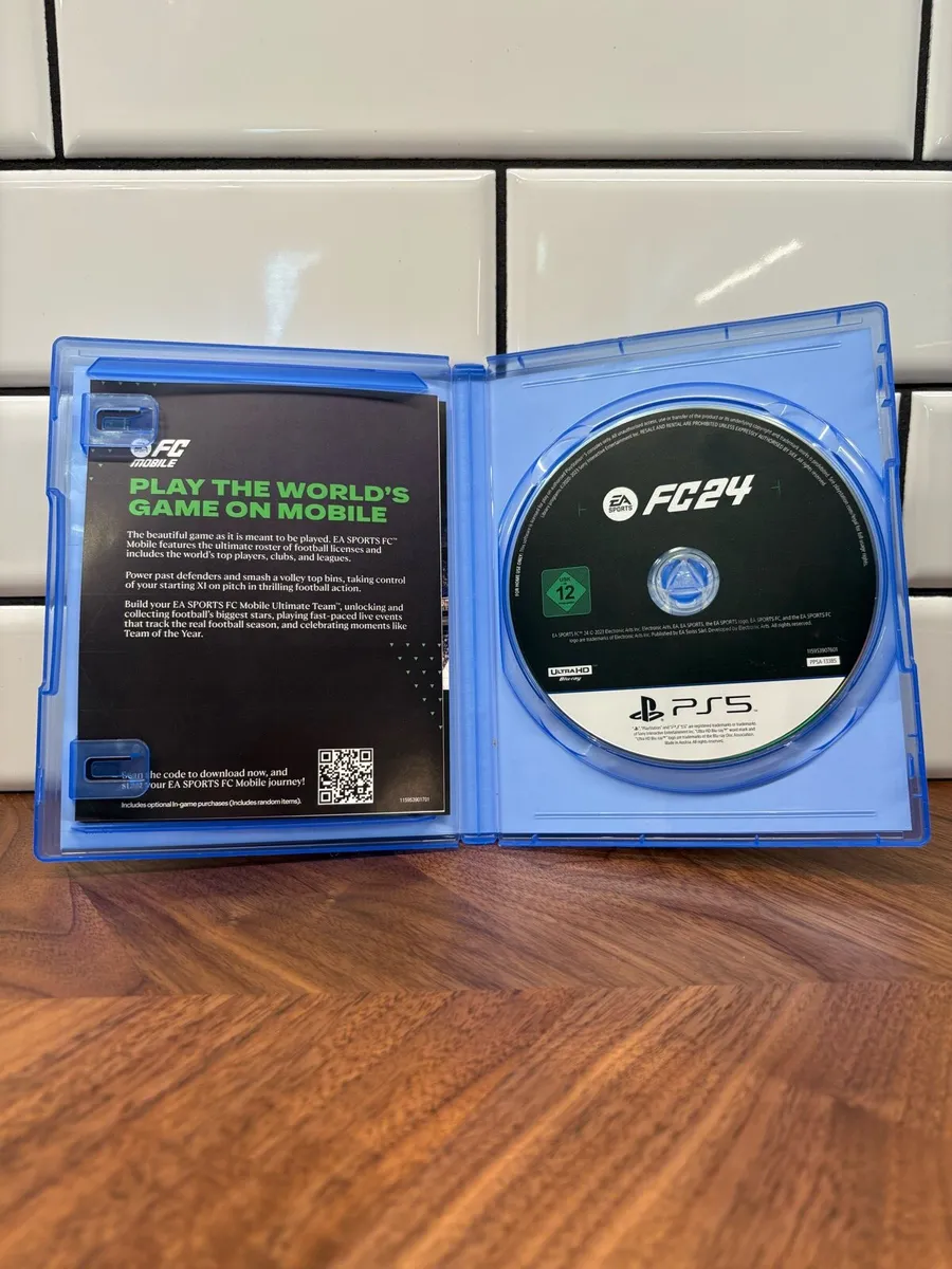 EA Sports FC24 PS5 edition- NEVER USED - Image 3