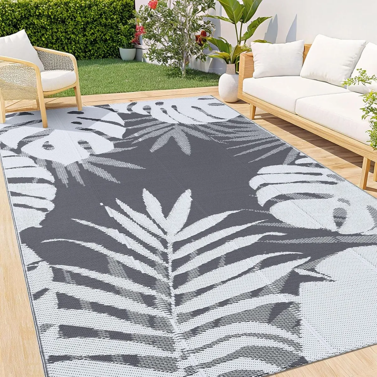Waterproof Outdoor Rug Anti-slip Reversible - Image 1