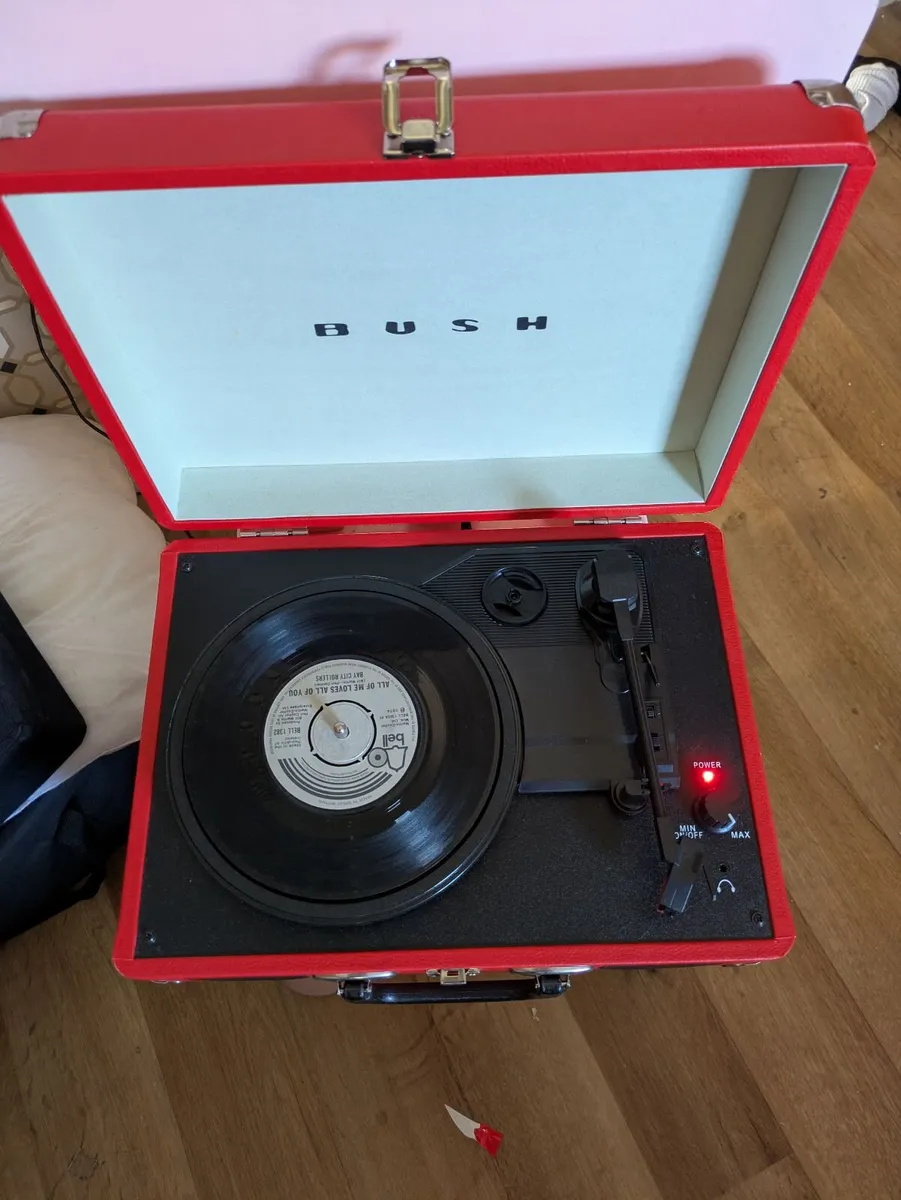 Records and record player - Image 3