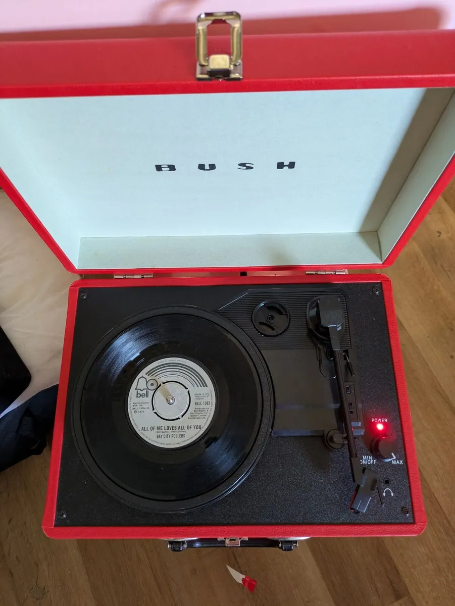 Records and record player - Image 1